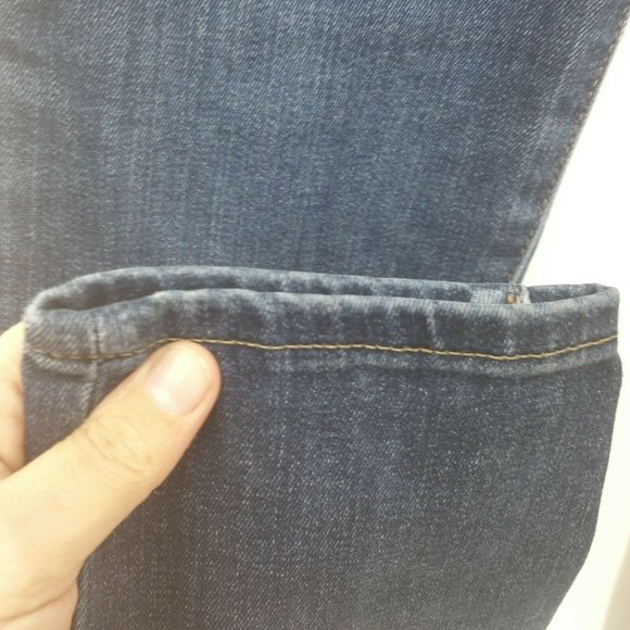 Lucky Brand Womens  Ava Crop Jeans Size 0/25  Medium Wash Low Rise Stretch - Picture 6 of 12